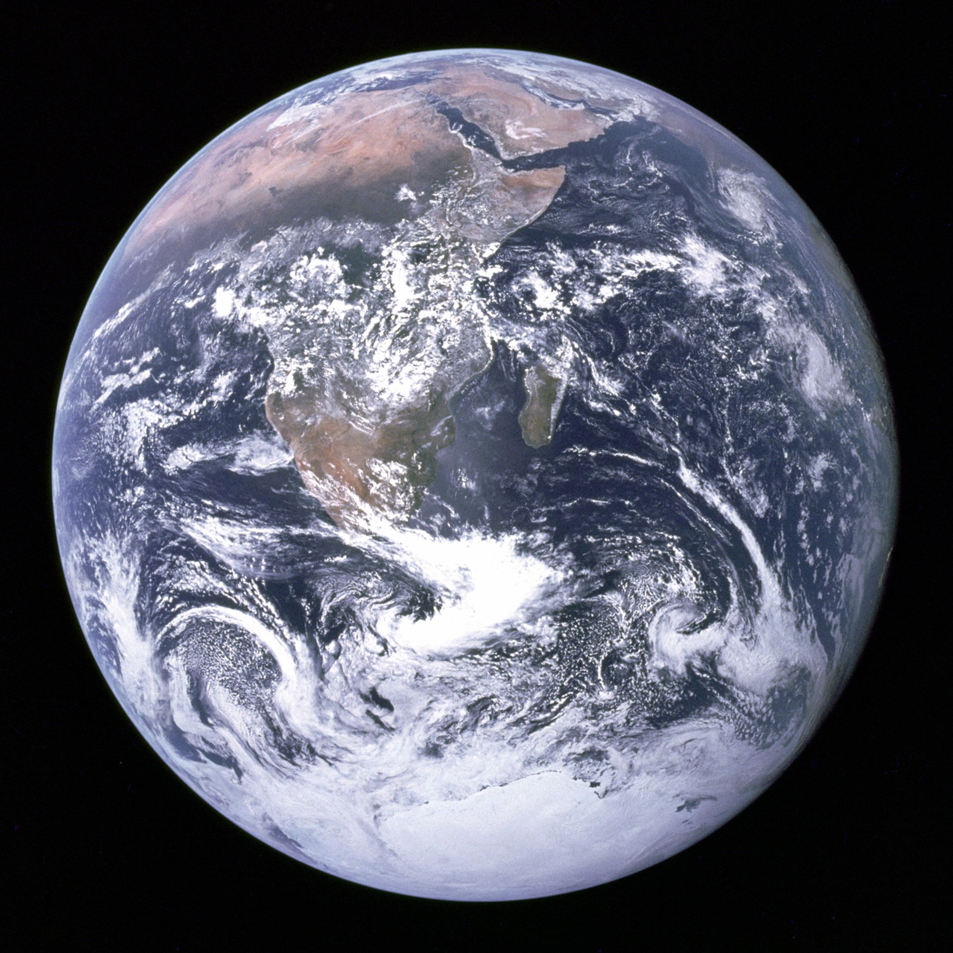 planet Earth seen from space